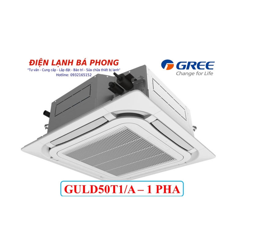 Máy Lạnh Âm trần Gree Inverter 18000BTU GULD50T1/A-S/GULD50W1/NhA-S